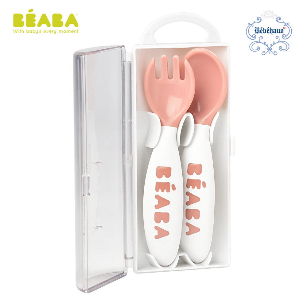 Beaba 2nd Age Traing Fork & Spoon Set-Bebehaus