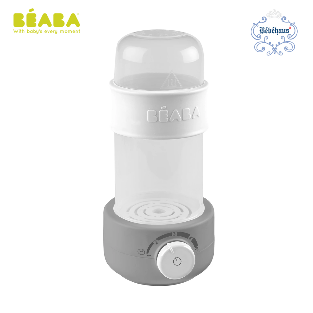 Beaba Baby Milk Second Bottle Warmer - Grey-Bebehaus