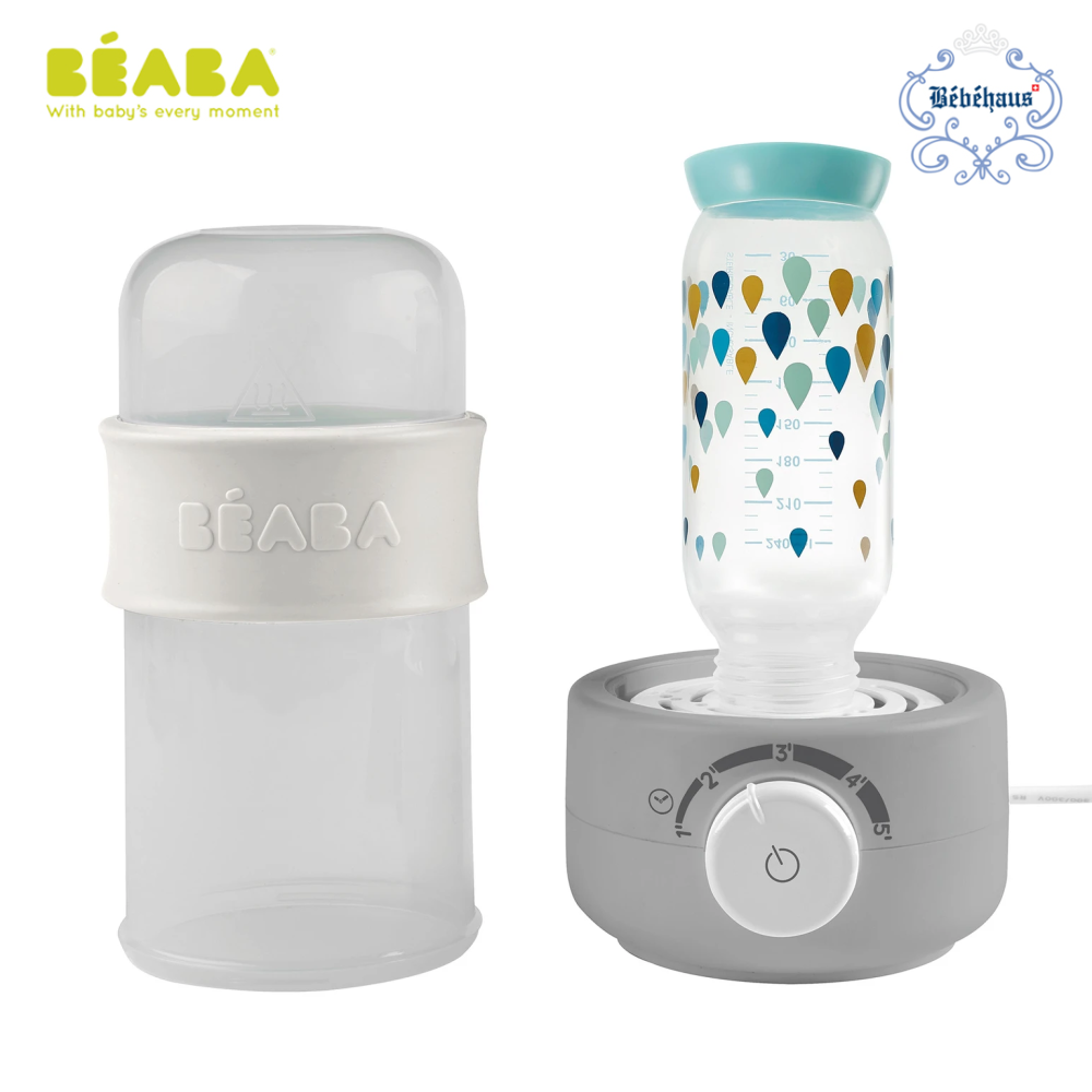 Beaba Baby Milk Second Bottle Warmer - Grey-Bebehaus