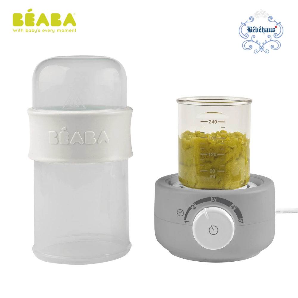 Beaba Baby Milk Second Bottle Warmer - Grey-Bebehaus
