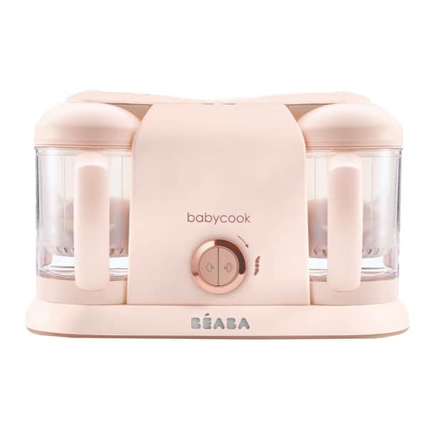 Beaba Babycook Plus (Rose Gold/Grey)-Bebehaus