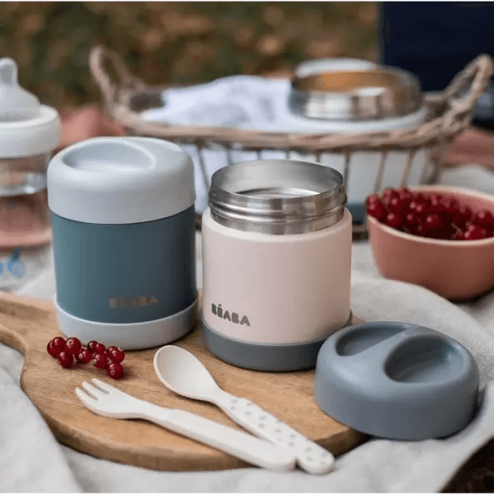 Beaba Stainless Steel Isothermal Portion 500ml-Bebehaus