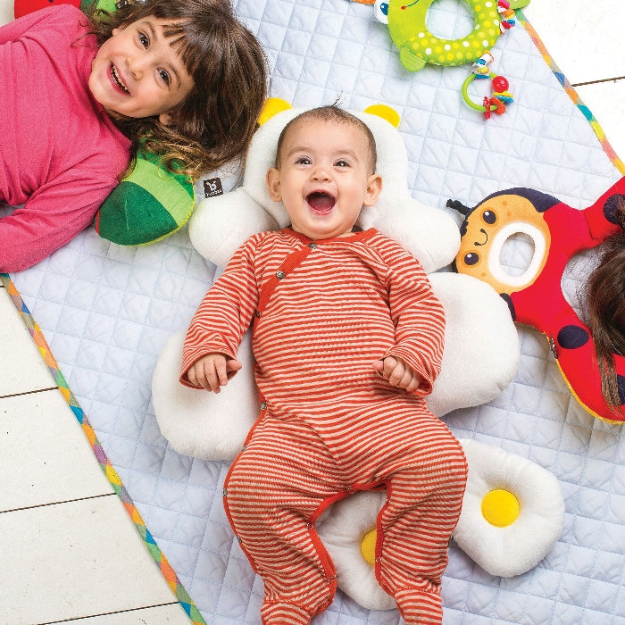 Benbat Infant Head & Body Support White/Grey-Bebehaus