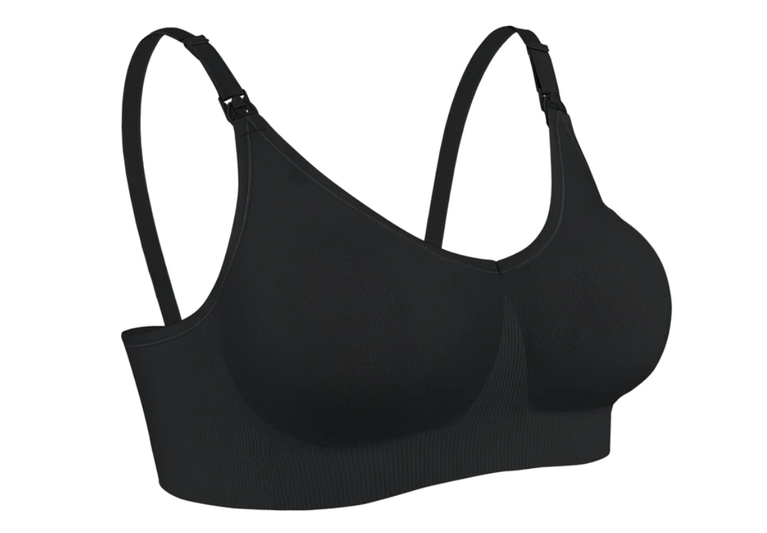 Bravado Design Body Silk Seamless Nursing Bra - Black Noir-Bebehaus