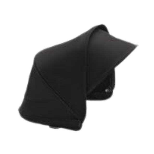 Bugaboo Fox2/Cameleon3 Sun Canopy - Black-Bebehaus
