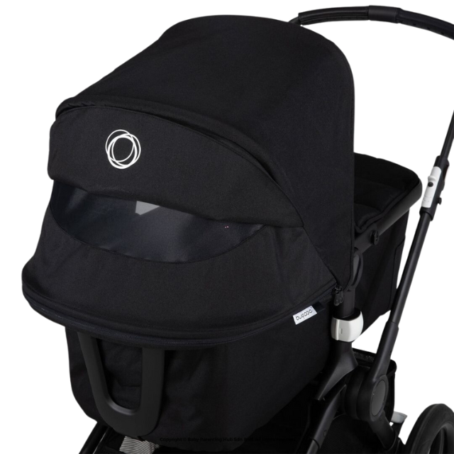 Bugaboo Fox2/Cameleon3 Sun Canopy - Black-Bebehaus