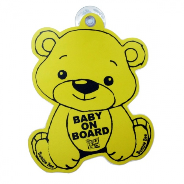 Bumble Bee Car Sign Baby On Board-Bebehaus