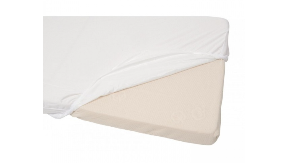 Candide Water Proof Fitted Sheet 70x140cm (White)-Bebehaus