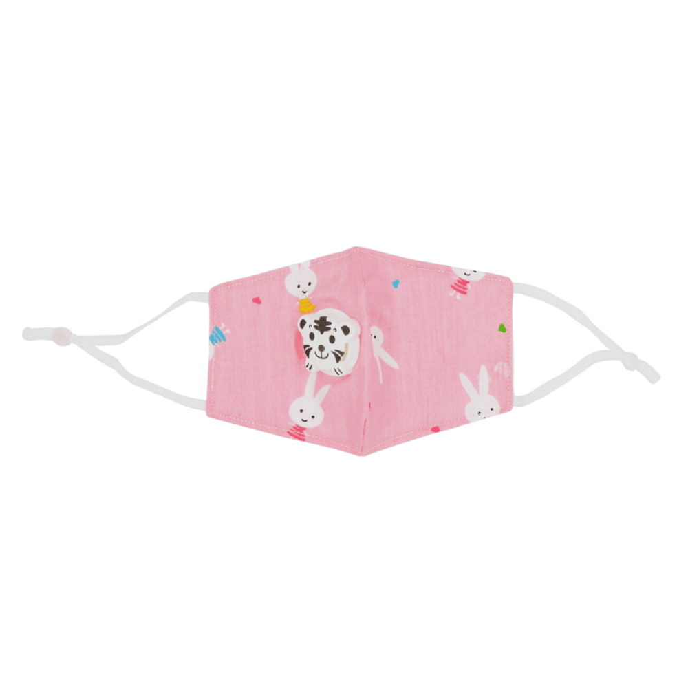 Cheekaaboo Toddler Cute Reusable Face Mask (Age 2-6 years old) - Bunny-Bebehaus