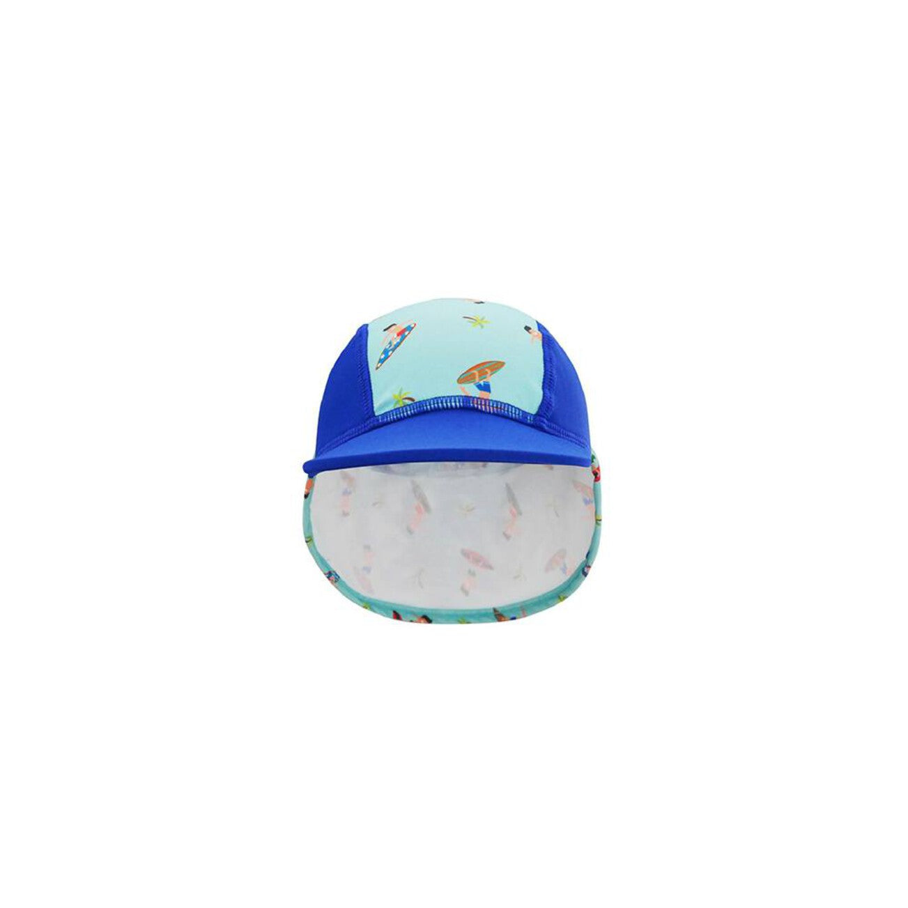 Cheekaboo Legionnaire Hat - Navy Blue Surfer-Bebehaus