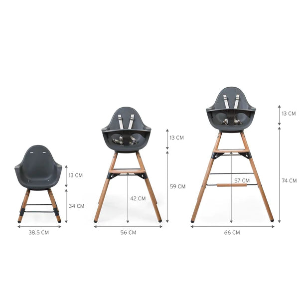 Childhome Evolu One 80 High Chair-Bebehaus