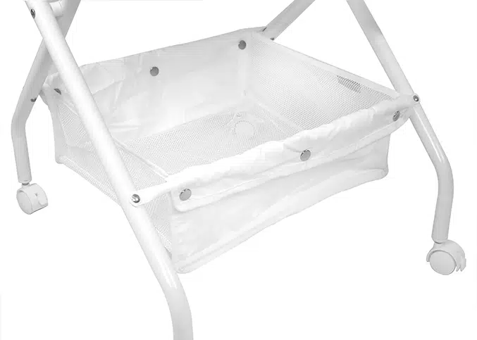 Babyhood Classic Bassinet-(White)/(Grey)-Bebehaus