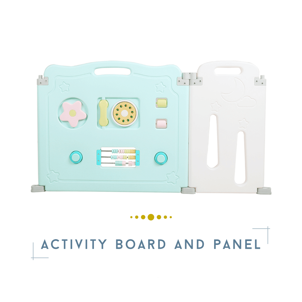 Coby Haus Premium Coby Fence 8+2 Folding Fence-Bebehaus