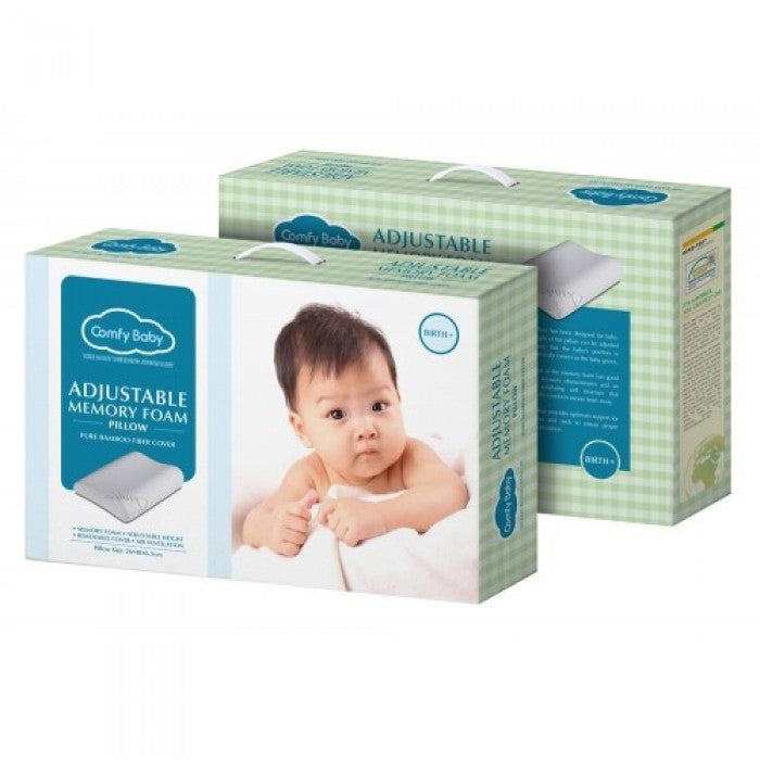Comfy Baby Adjustable Memory Foam Pillow-Bebehaus