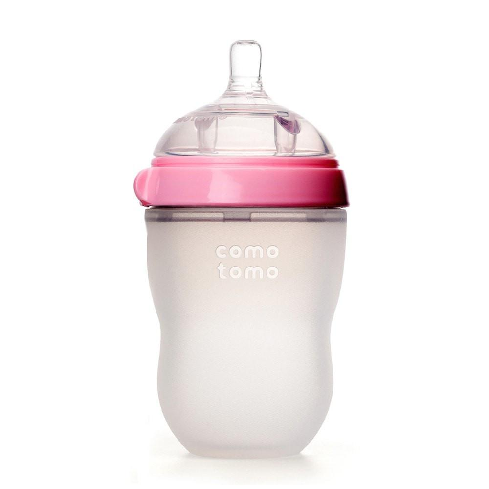 Comotomo Natural Feel Silicone Baby Bottles-Bebehaus