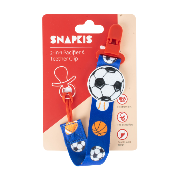 Snapkis Pacifier&Teether Clip - Fravi Sdn Bhd (Bebehaus) 562119-D