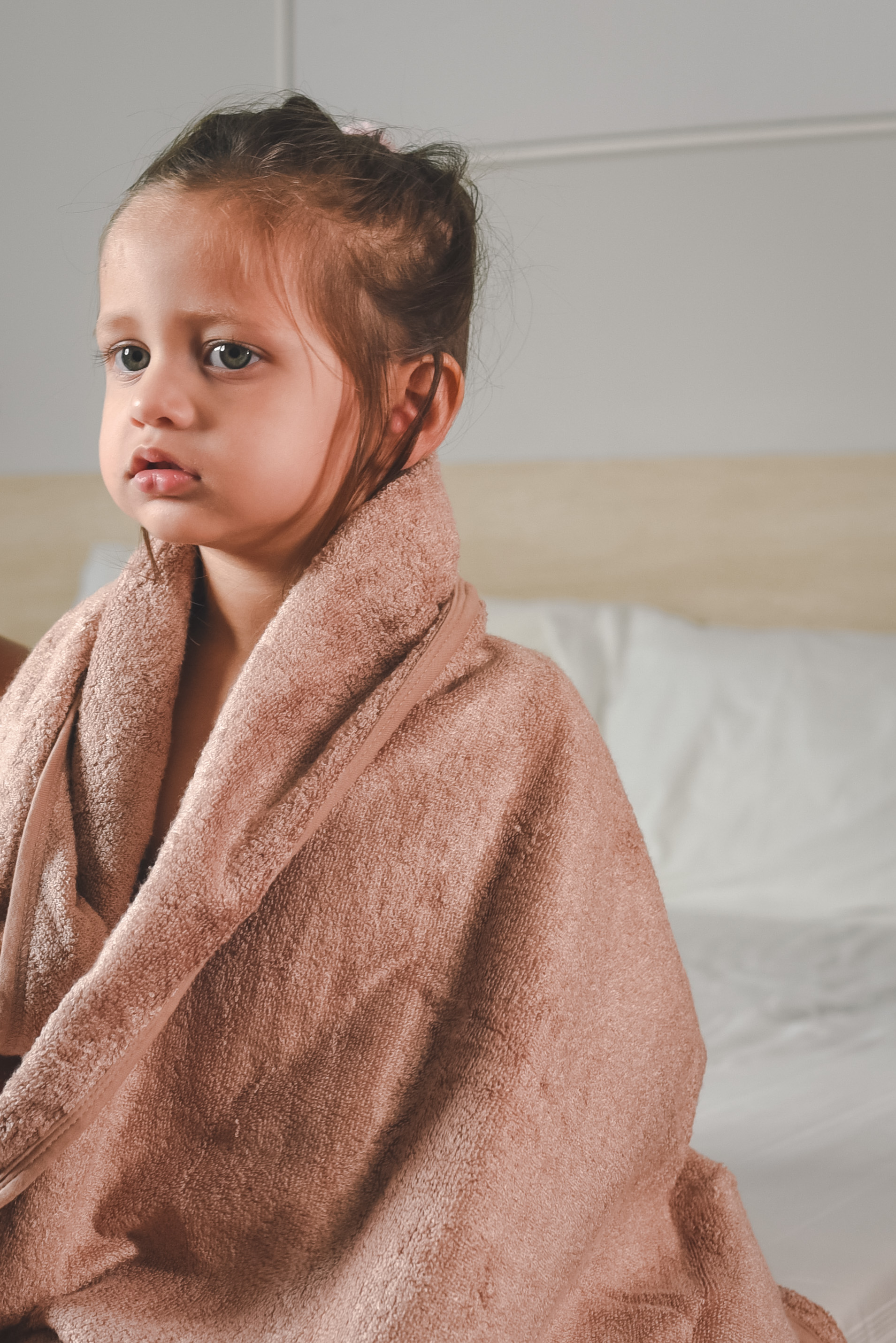 Joey&Mom Hooded Towel Bamboo Cotton-Bebehaus