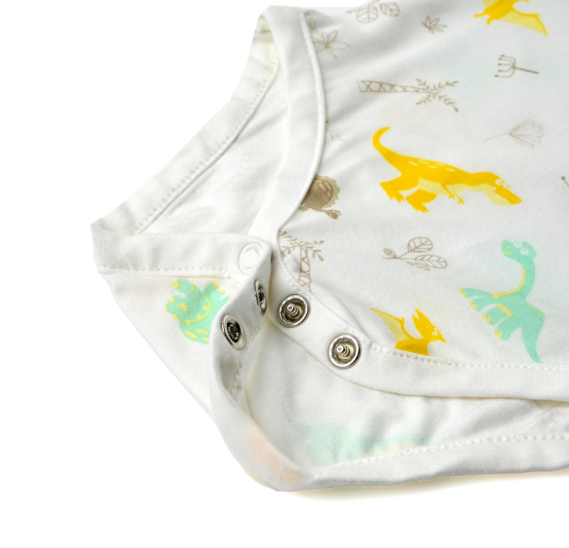 NOTTOOBIG Bamboo Spandex Bodysuits - Dino-Bebehaus