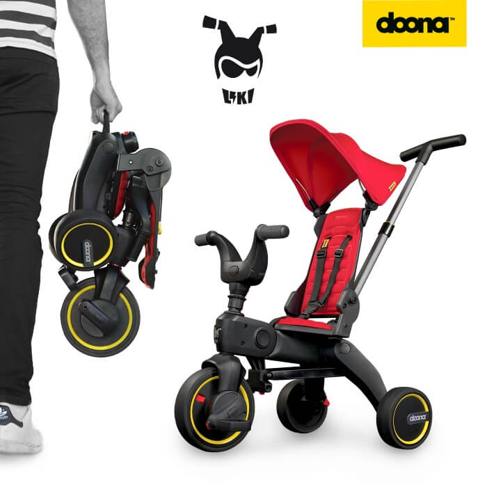 DOONA Liki Trike S3 (Red) - The Baby Store