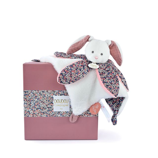 Doudou Boh'Aime - Pink Rabbit Doudou Petal-Bebehaus