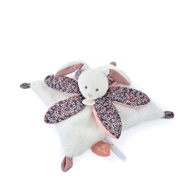 Doudou Boh'Aime - Pink Rabbit Doudou Petal-Bebehaus