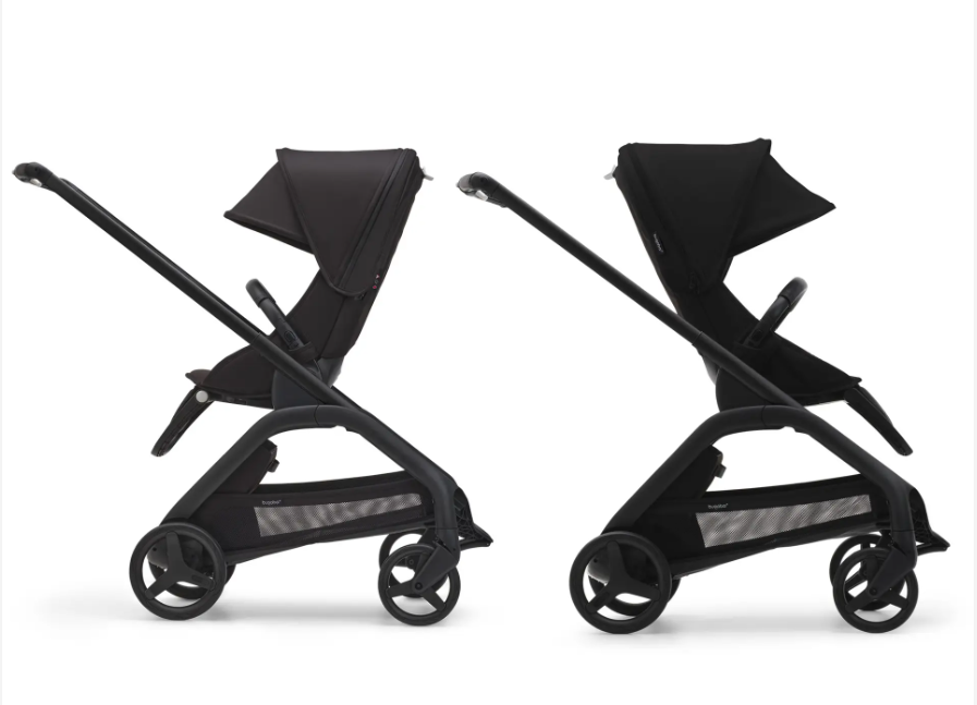 Bugaboo Dragonfly in Asia Black (CANOPY NOT INCLUDED) -Bebehaus