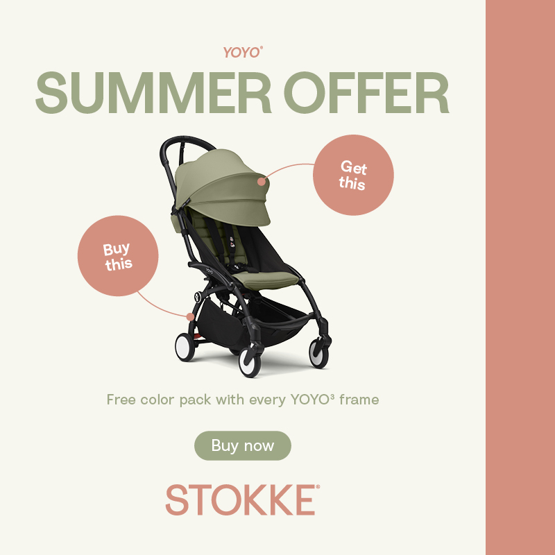 Stokke Yoyo3 Stroller Frame Black (FRAME ONLY)