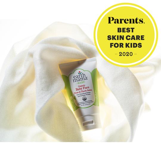 Earth Mama Baby Face Organic Nose & Cheek Balm 60ml/15ml-Bebehaus