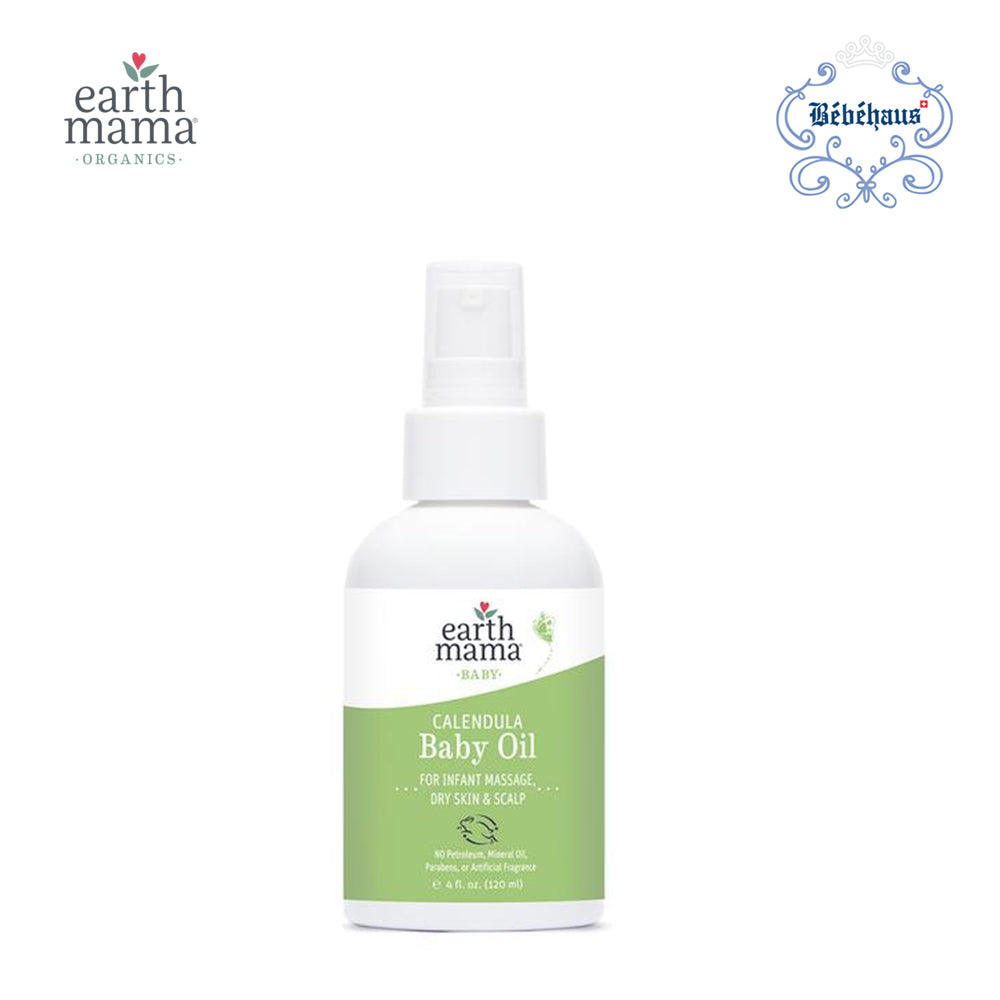 Earth Mama Calendula Baby Oil 120ml-Bebehaus