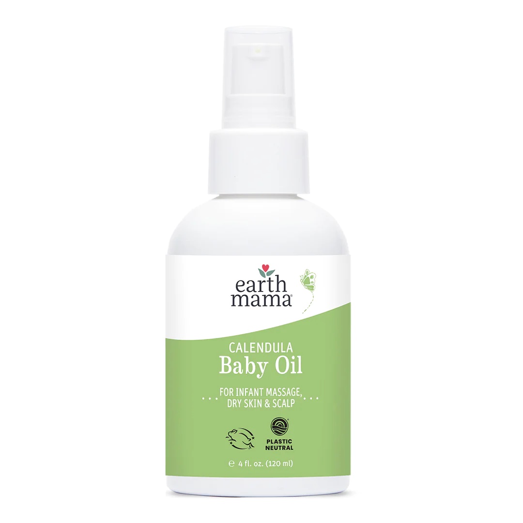 Earth Mama Calendula Baby Oil 120ml-Bebehaus