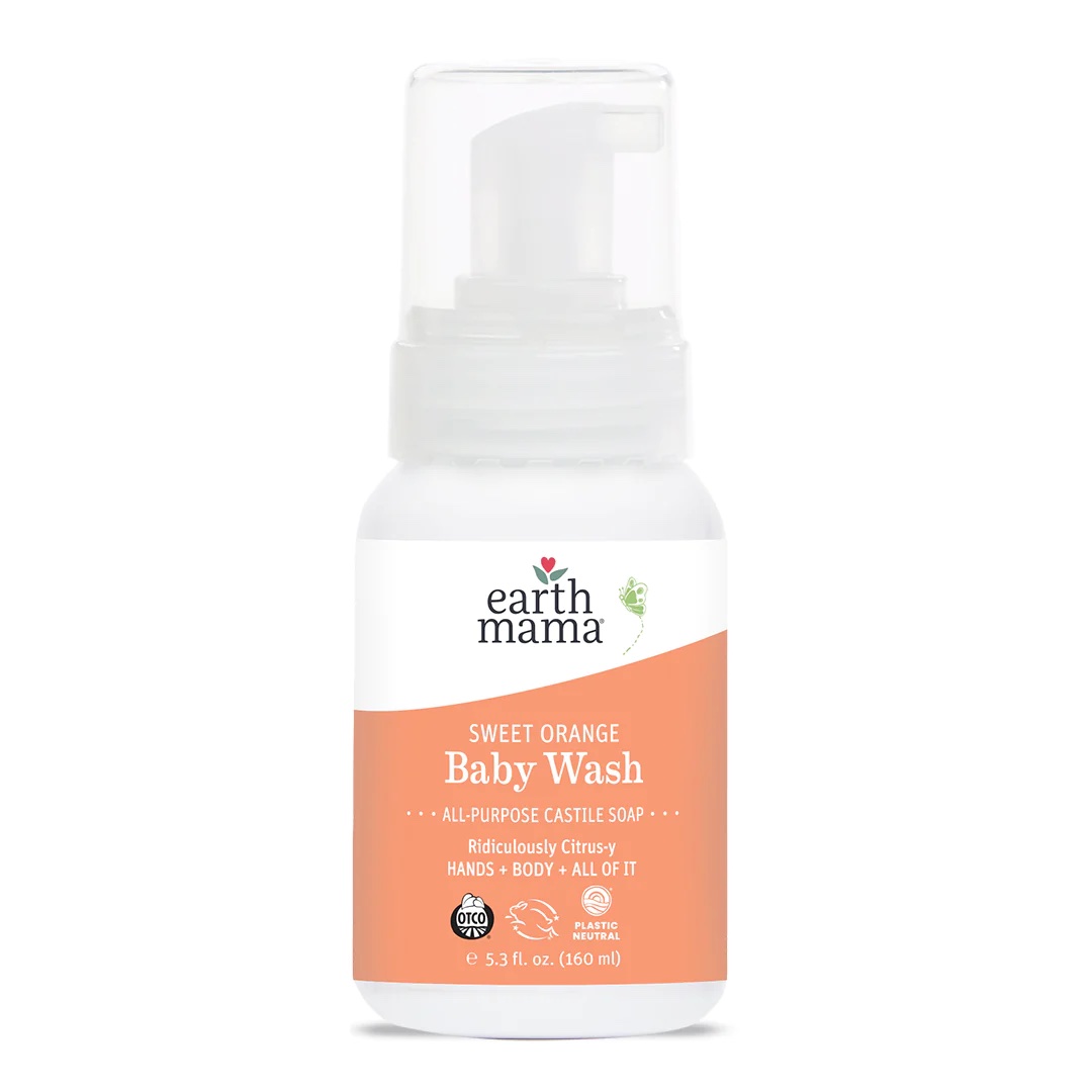 Earth Mama Sweet Orange Baby Wash 160ml-Bebehaus