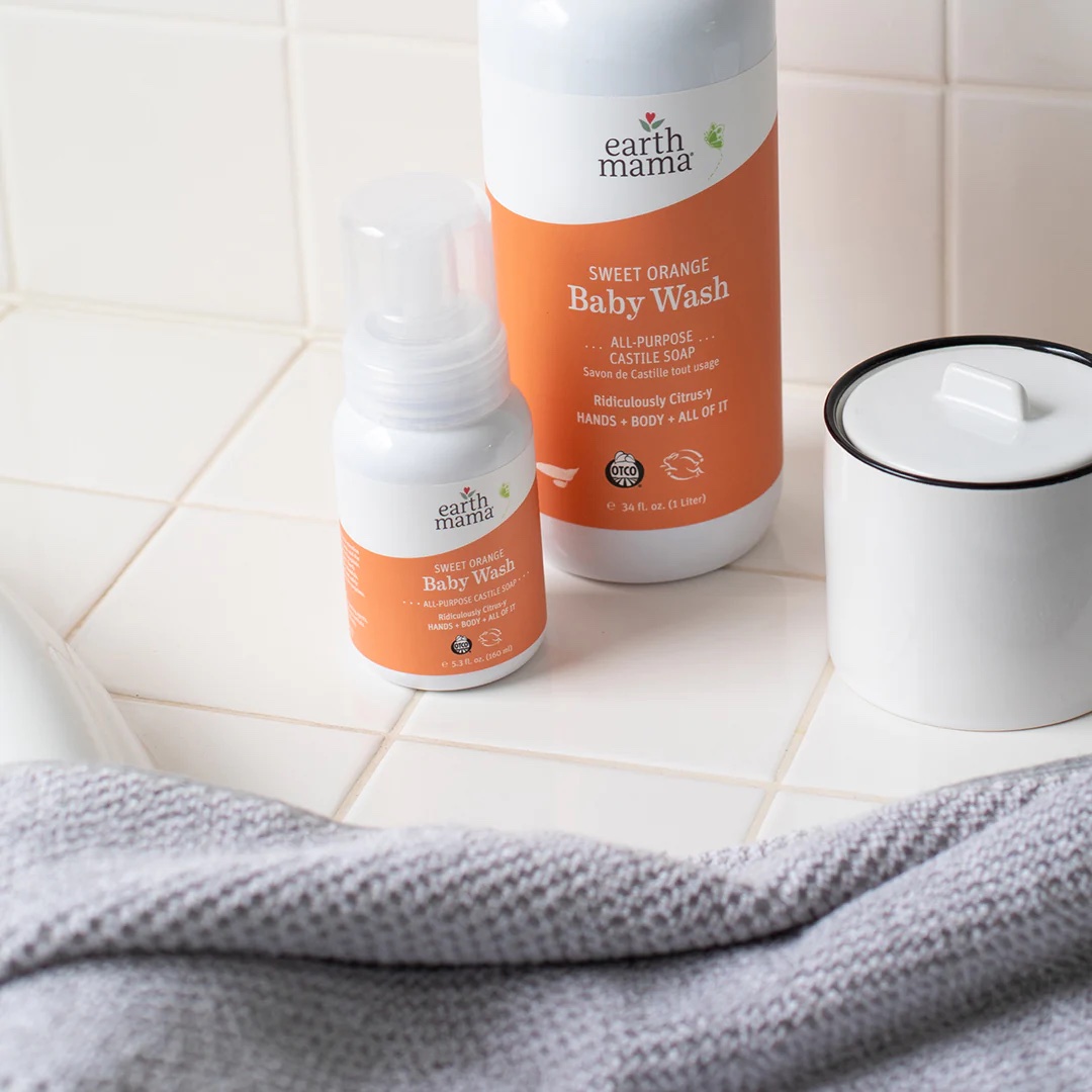 Earth Mama Sweet Orange Baby Wash Malaysia (160ml)