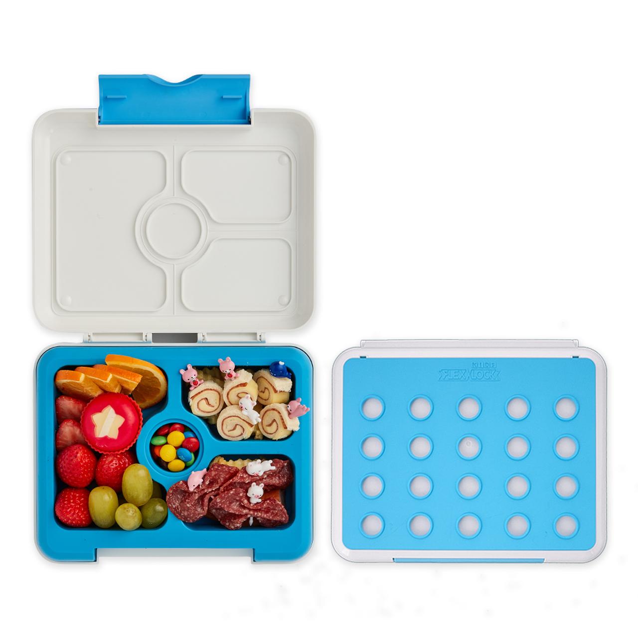 FLEXNLOCK Bundle Set (Lunchbox and Spoon/Fork Set)-Bebehaus