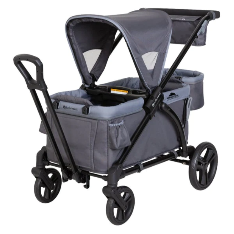 Baby Trend Expidition 2 in 1 Stroller Wagon Plus - Ultra Grey-Bebehaus