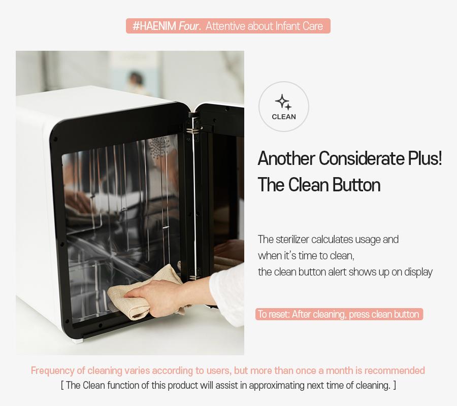 Haenim 4G+ Smart Classic UV LED Electric Sterilizer-Bebehaus