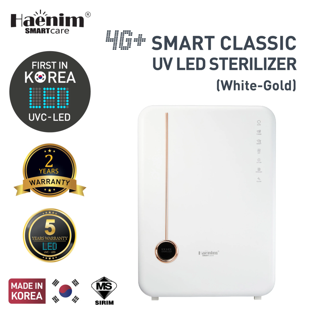 Haenim 4G+ Smart Classic UV LED Electric Sterilizer-Bebehaus