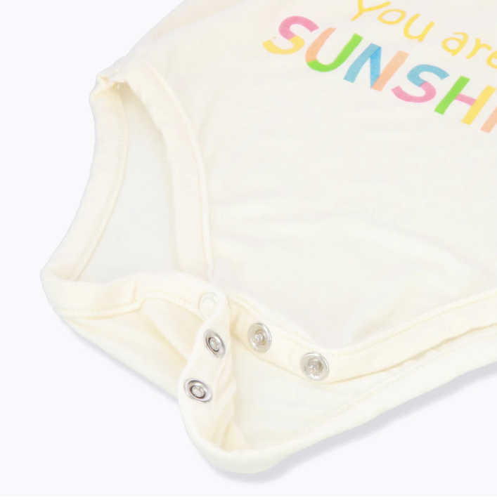 NOTTOOBIG Bamboo Spandex Bodysuits - Happy Weather-Bebehaus