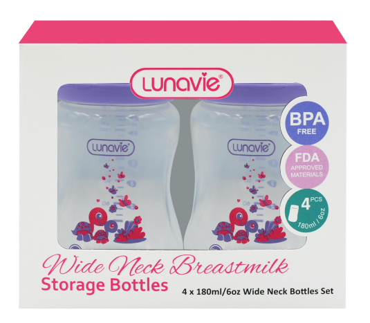 Lunavie Wide Neck Storage Bottle - Green-Bebehaus