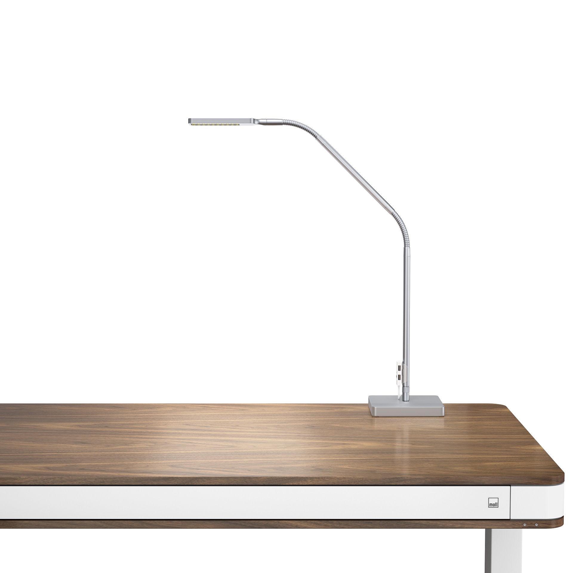 Moll Flexlight Shiny Silver L7-Bebehaus