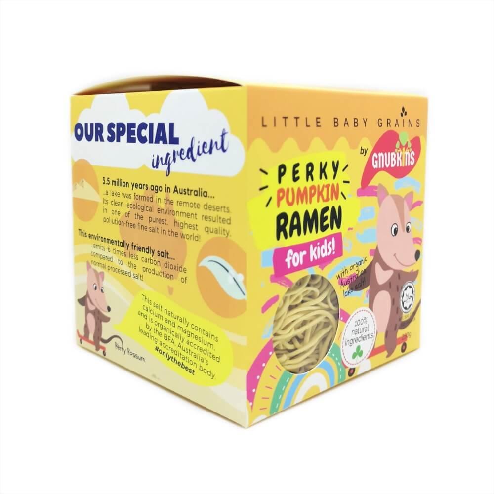 Little Baby Grains Perky Pumpkin Ramen for Kids-Bebehaus