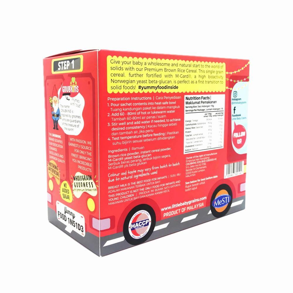 Little Baby Grains Premium Brown Rice Instant Cereal-Bebehaus
