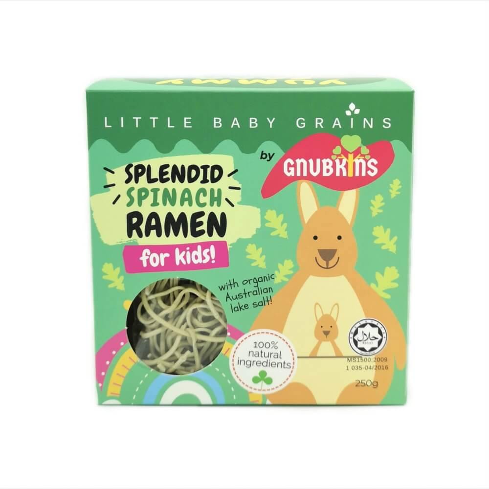Little Baby Grains Splendid Spinach Ramen for Kids-Bebehaus