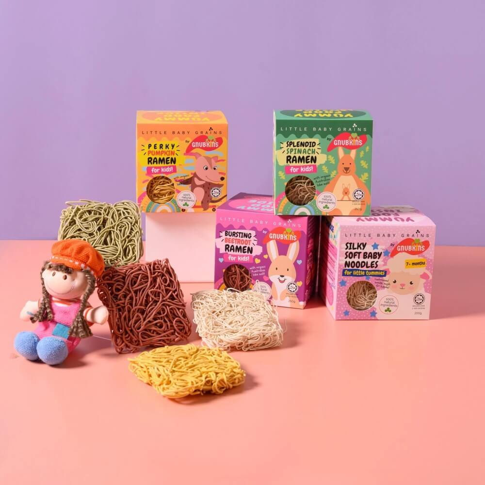 Little Baby Grains Splendid Spinach Ramen for Kids-Bebehaus