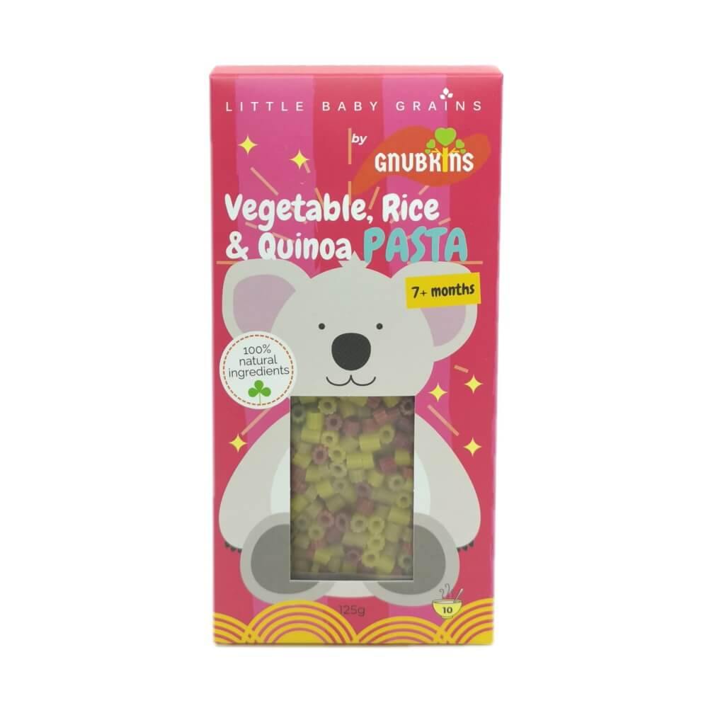 Little Baby Grains Vegetable, Rice & Quinoa Pasta-Bebehaus