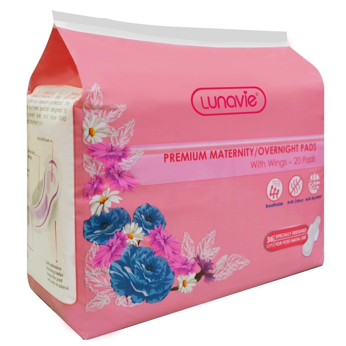 Lunavie Premium Maternity Pad - Fravi Sdn Bhd (Bebehaus) 562119-D