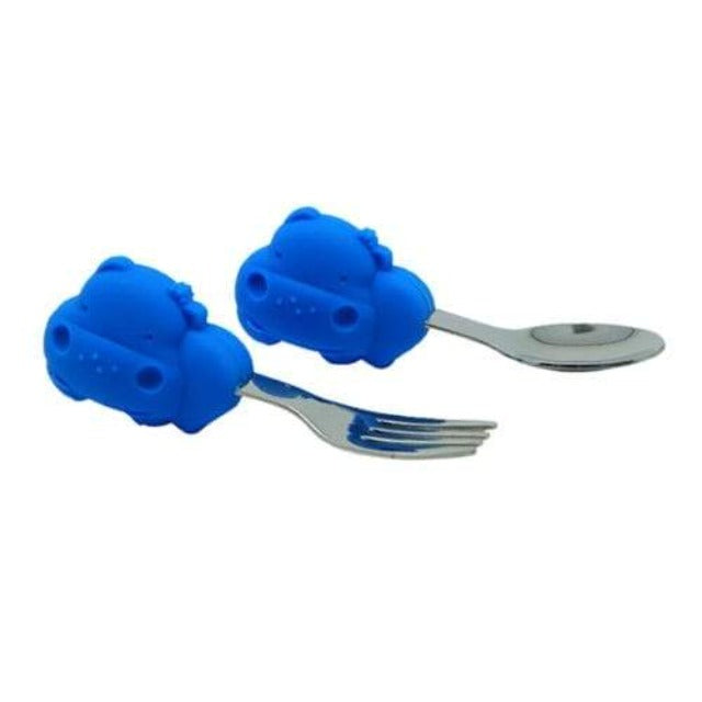 Marcus & Marcus Palm Grasp Spoon & Fork Set-Bebehaus