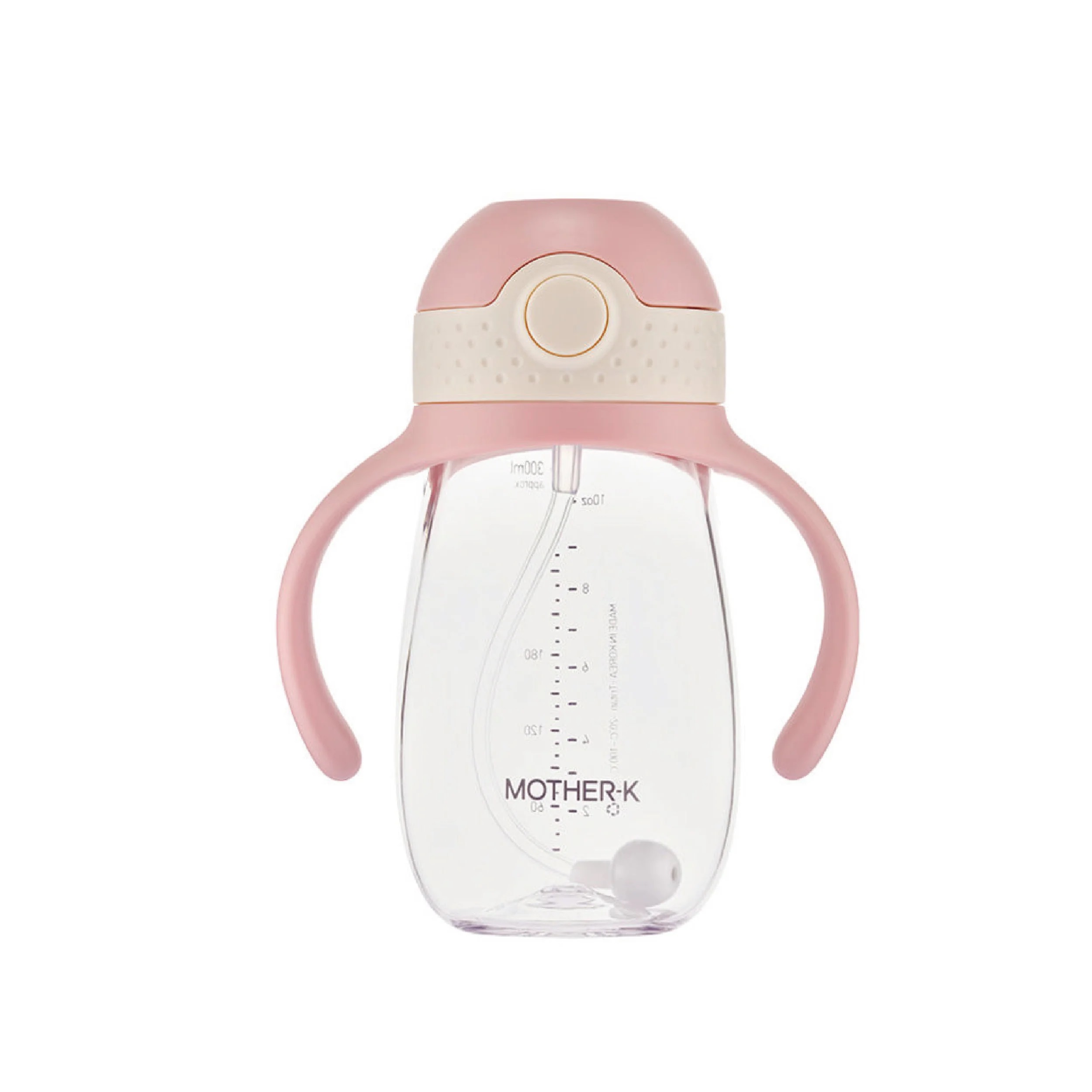 MOTHER-K Hug 360 Weighted Straw Cup 300ml-Bebehaus