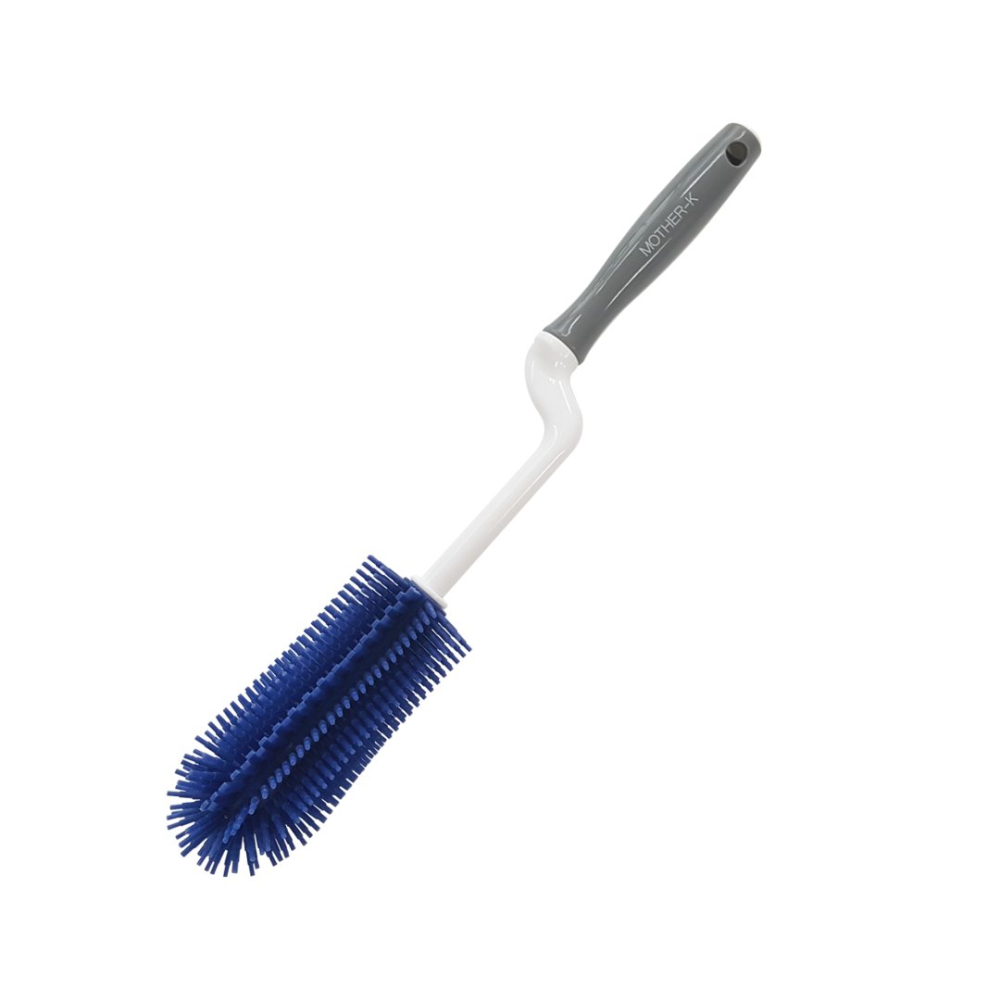 MOTHER-K Silicon Brush Straight Shape Blueberry-Bebehaus