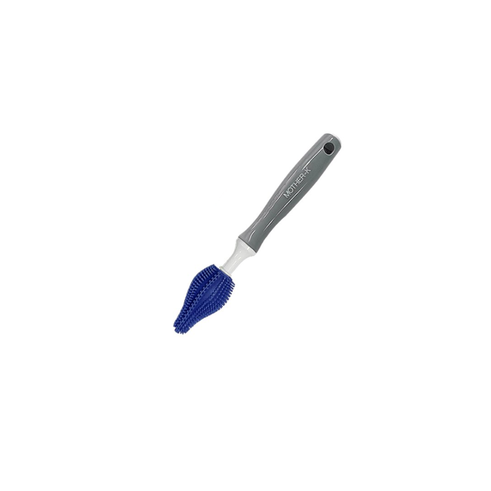 MOTHER-K Silicon Brush Straight Shape Blueberry-Bebehaus