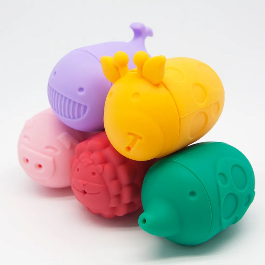 Marcus & Marcus Silicone Bath Toys - Lola/Marcus/Pokey-Bebehaus